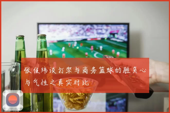 张佳玮谈打架与商务篮球的胜负心与气性之真实对比